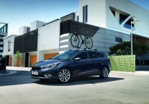 БАГАЖНИК НА КРЫШУ CEED SW 2012--> АЛЮМИНИЕВЫЕ ПОПЕРЕЧИНЫ