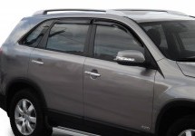 ДЕФЛЕКТОРЫ БОКОВЫХ СТЕКОЛ SORENTO 2013--> New 09> 4шт.